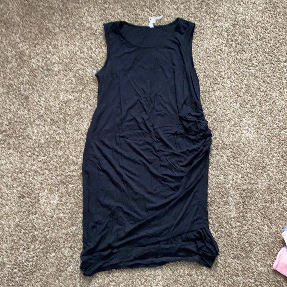 Pink blush maternity dress size small